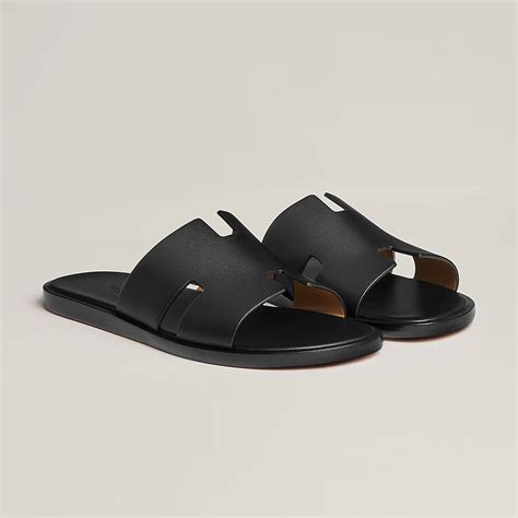 hermes izmir sandals black|Hermes izmir sandals men's.